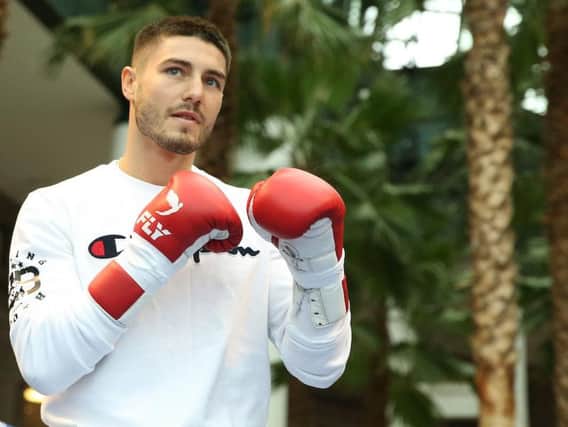 Josh Kelly is in action this evening v Ray Robinson, live on Sky Sports Box Office (Getty).