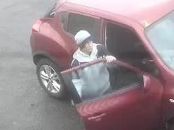 Police want to speak to this man in connection with the theft of a car from the Port of Sunderland.