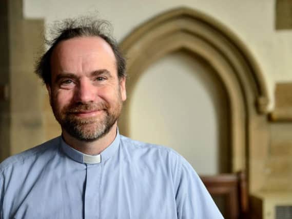 Reverend Chris Howson is exhibiting his artwork for the first time in Sunderland.