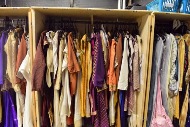 There are 300 costumes used in the show