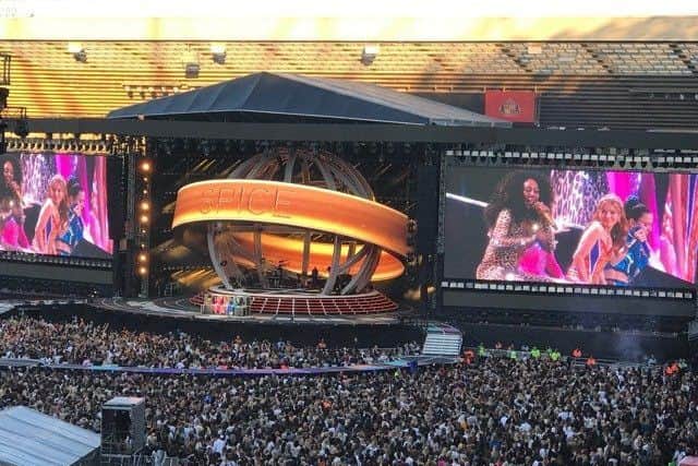 50,000 attended Spice World at Stadium of Light