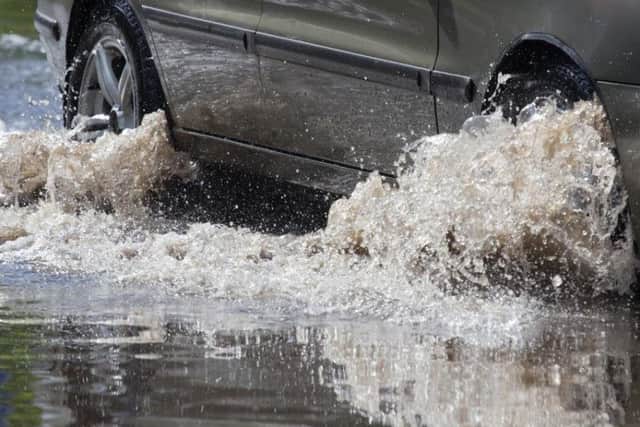 The Met Office advised that local flooding could hit parts of the North East this week