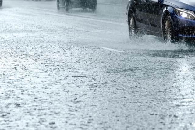 Outbreaks of heavy rain is set to hit the North East this evening
