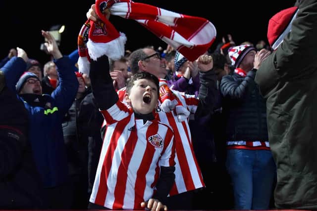 Sunderland fans continue to back their club.