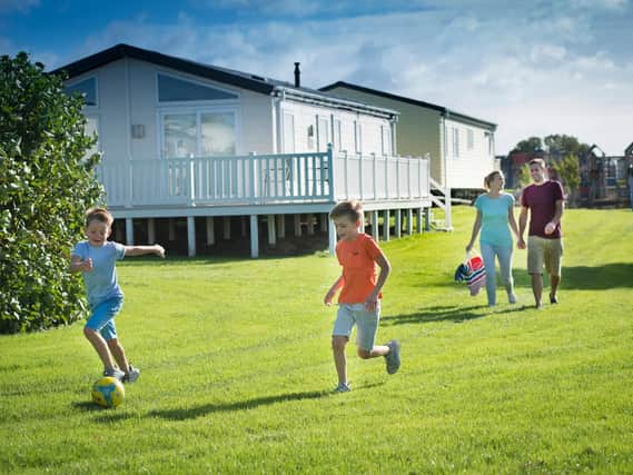 Fun for all the family at Cayton Bay Holiday Park.