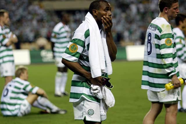 Didier Agathe was part of the Celtic team that lost the 2003 UEFA Cup Final against Porto.