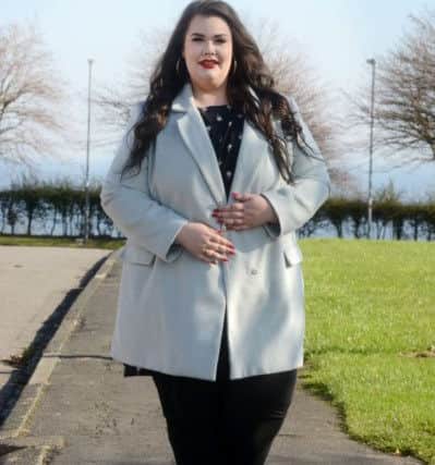 Model Natasha Usama, of Rydal Crescent, Peterlee, who has reached the final of Miss Plus Size International 2015.