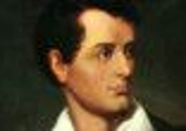An 1814 portrait of Lord Byron by Thomas Phillips.