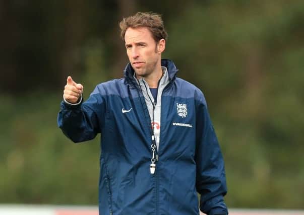 THE BOSS: England U21 manager Gareth Southgate