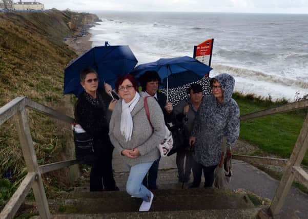 PREPARING TO FIGHT: Members of the Seaham Action Group.