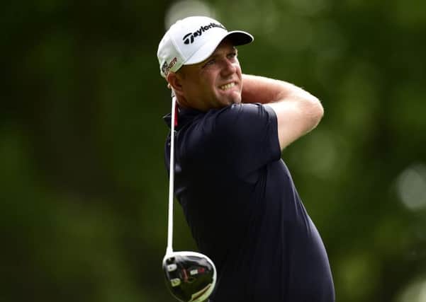 Graeme Storm in action on day two of the BMW PGA Championship at  Wentworth
