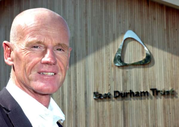 Malcolm Fallow, Chief Executive of East Durham Trust, which has been awarded £26,058 through the Government's Transition Fund.