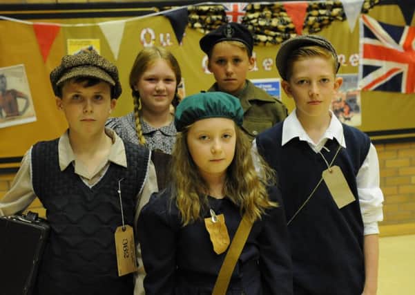 Fatfield Primary School pupils experience the war years.