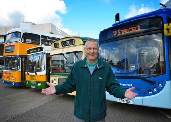 Leslie Good was given a tour of Stagecoach North Easts bus depot.