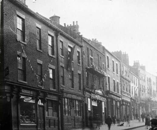 High Street East in bygone days - close to where Gustav lived - and died.