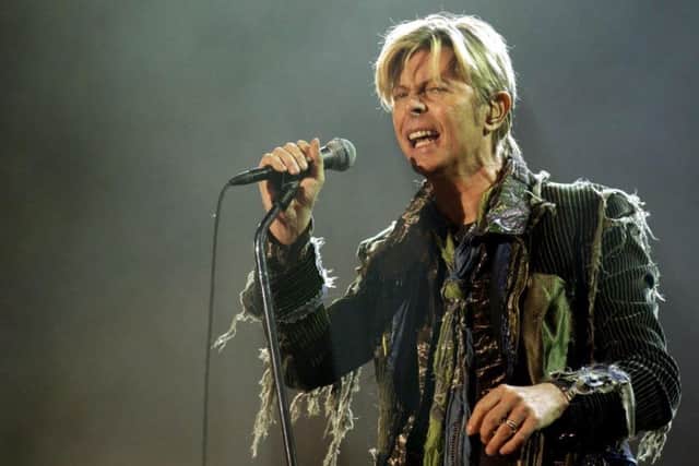 Bowie in 2004