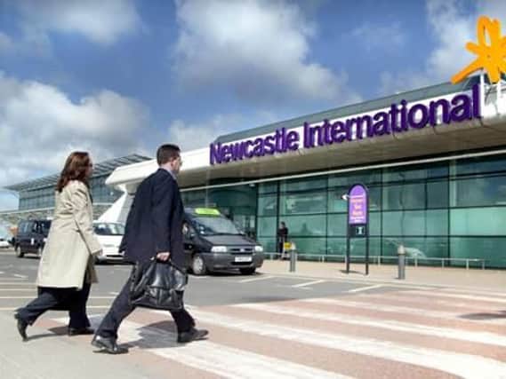 Flights to and from Newcastle Airport have been disrupted by foggy conditions.