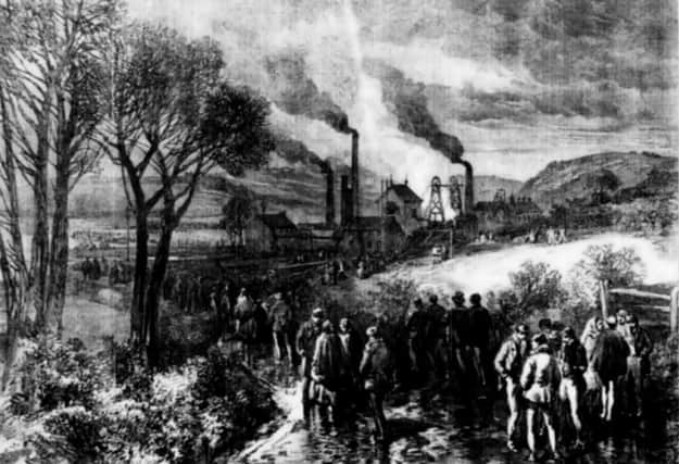 The Oaks Colliery disaster of December 12, 1866.
