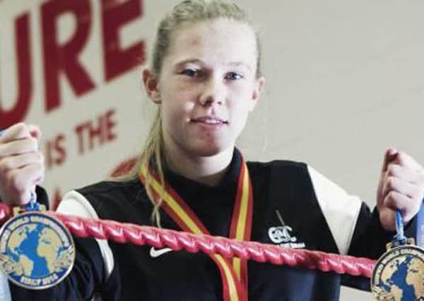 Leigh Newton, from Wheatley Hill, won a silver medal at the World Kickboxing and Karate Union's World Championships in Spain.