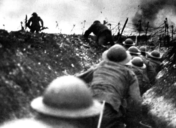 The horror of the trenches in the Great War 1914-18. World War One