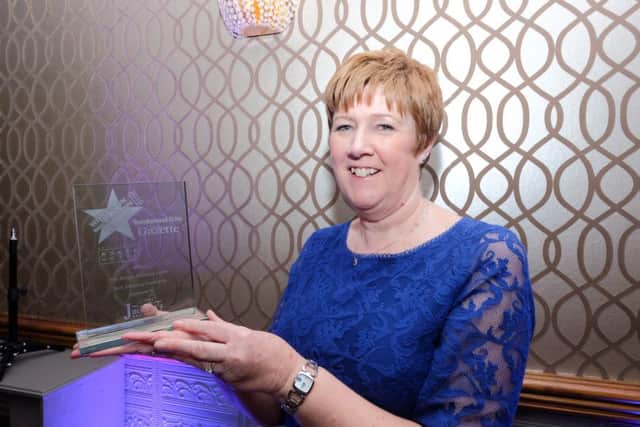 The Bridges shopping centre administrative manager Lynne Hodgeson at last year's awards.