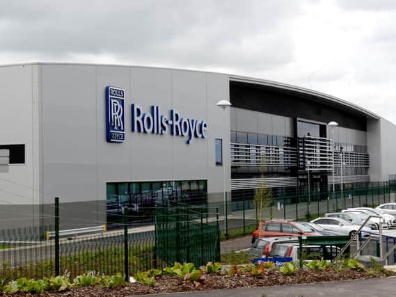 Rolls-Royce's Washington plant.