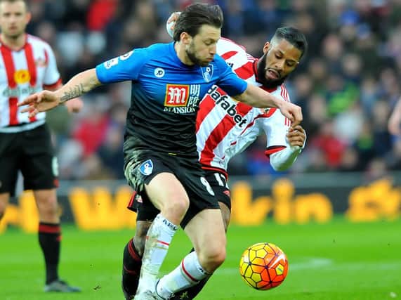 AFC Bournemouth's Harry Arter dominated the centre of midfield