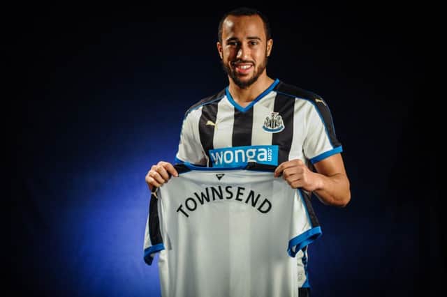 New Newcastle United signing Andros Townsend