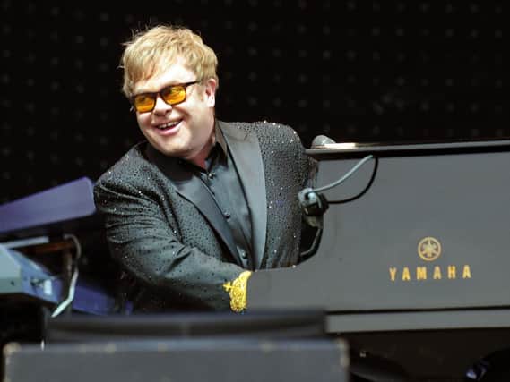 Elton John will be playing in Newcastle for the 20th time.