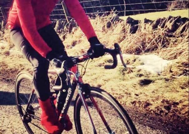 Keen cyclist Stephen Willey was attacked in Newcastle just two days before Christmas.