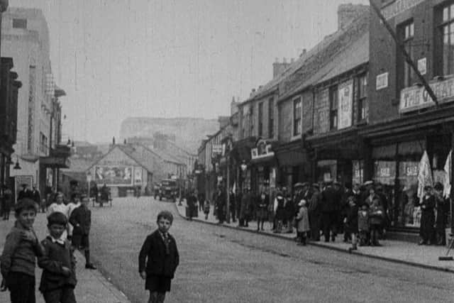 A day in Houghton-le-Spring in the 1930.s Pic: North East Film Archive.