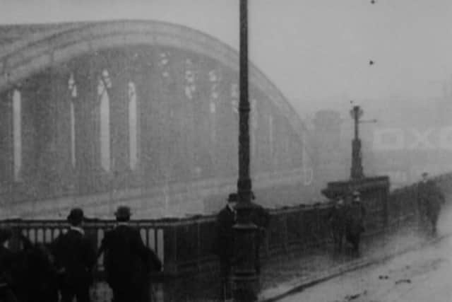 The story begins in 1904 with a thrilling winter tram ride through Edwardian Sunderland. Pic: North East Film Archive.