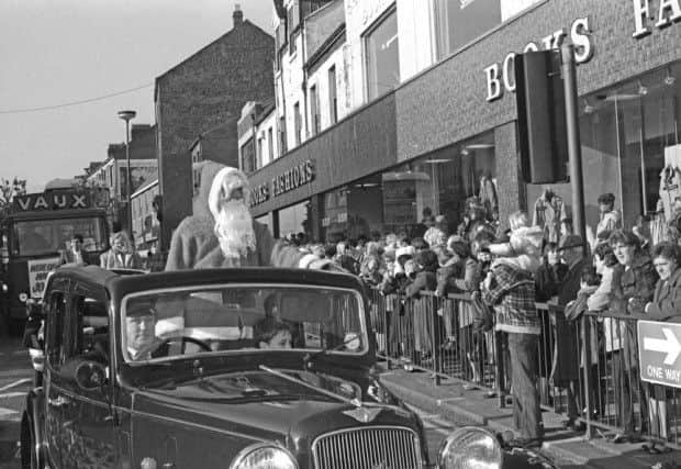 The annual Joplings Christmas parade was a popular tradition for years - as was the festuve trip to see Santa at the store.
