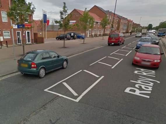 Police are appealing for information after a man was attacked at a bus stop