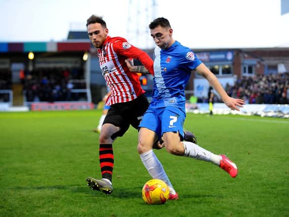 Nathan Thomas: On the attack for Pools. Picture by FRANK REID