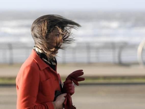 A yellow wind warning has been issued ahead of the arrival of Storm Gertrude.