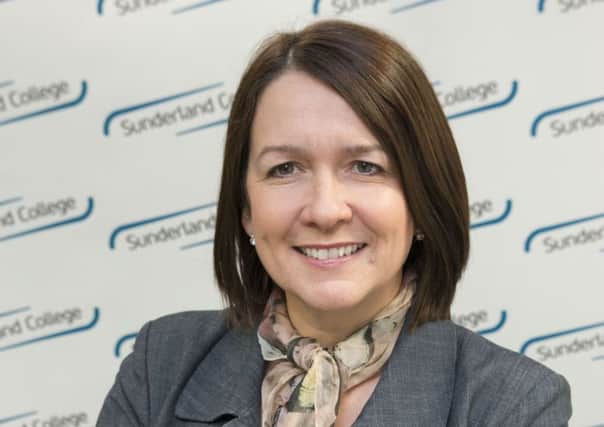 Ellen Thinnesen, Sunderland College principal.