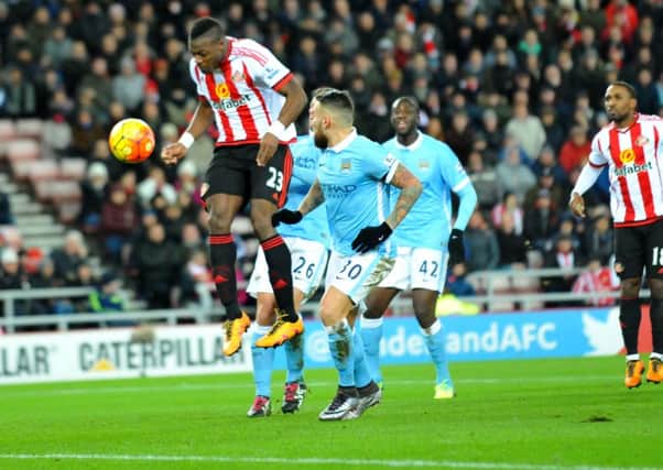 Lamine Kone misses with a great chance last night