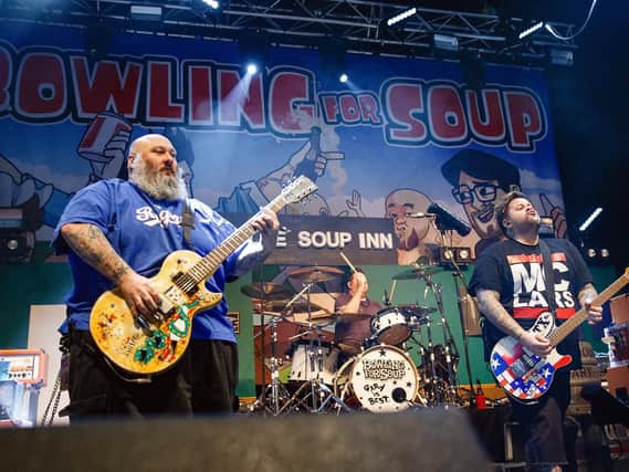 Bowling For Soup at the O2 Academy in Newcastle. Pic: Katy Blackwood
