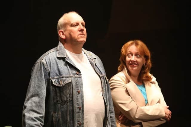 John Godber and Jane Thornton in Shafted.