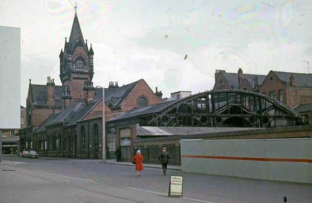 It's all change here at Sunderland's old Central Station in the 1960s.
