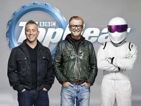 The Top Gear team. Picture: Press Association/BBC.
