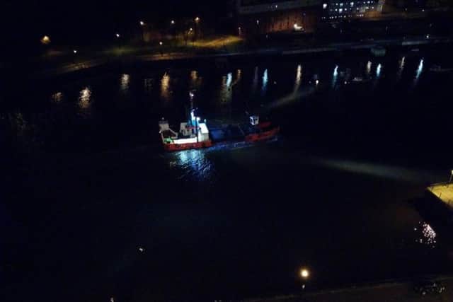 Emergency services were called to the River Wear to rescue a man from the waters.