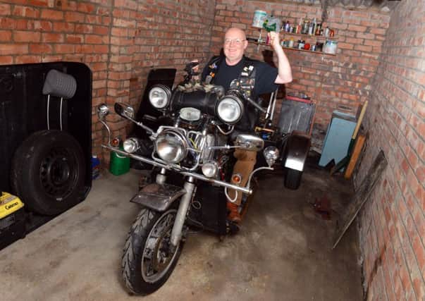 Paul Kelly is back in the saddle after securing a new home for his treasured trike.