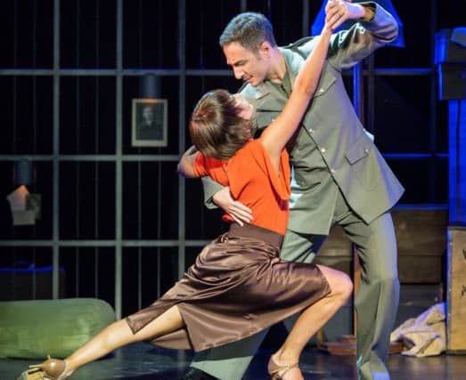 The Last Tango is at the Sunderland Empire. Flavia Cacace and Vincent Simone.