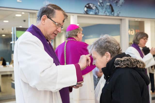 Shoppers being 'ashed' for Ash Wednesday