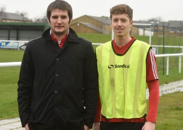 Silksworth CW's new management team of Willie Crew (left) and Michael McVay. Picture by Kevin Brady