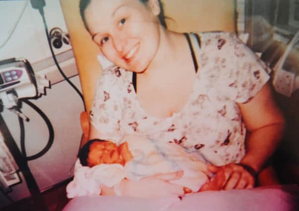 Jade's joy at having Ava turned to despair when she died at just 12 days old.