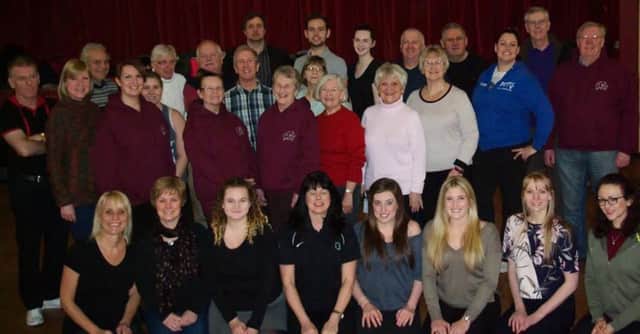 Members of Fatfield Musical Society.