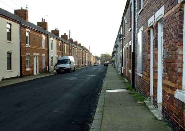 Homes in Twelfth Street, Horden, are among those being put up for sale.